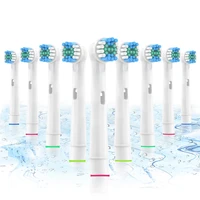 20pcsreplacement electric toothbrush heads for oral b nozzles advance powerpro healthtriumph3d excelvitality precision clean