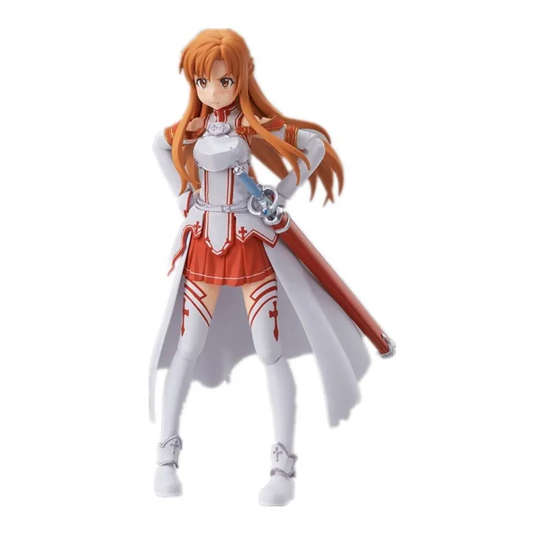 

Hot Action 15cm Anime Sword Art Online Asuna SAO Figure PVC 6" Collection Hobby Movable Movie Model Doll Best Gift Cosplay Toy