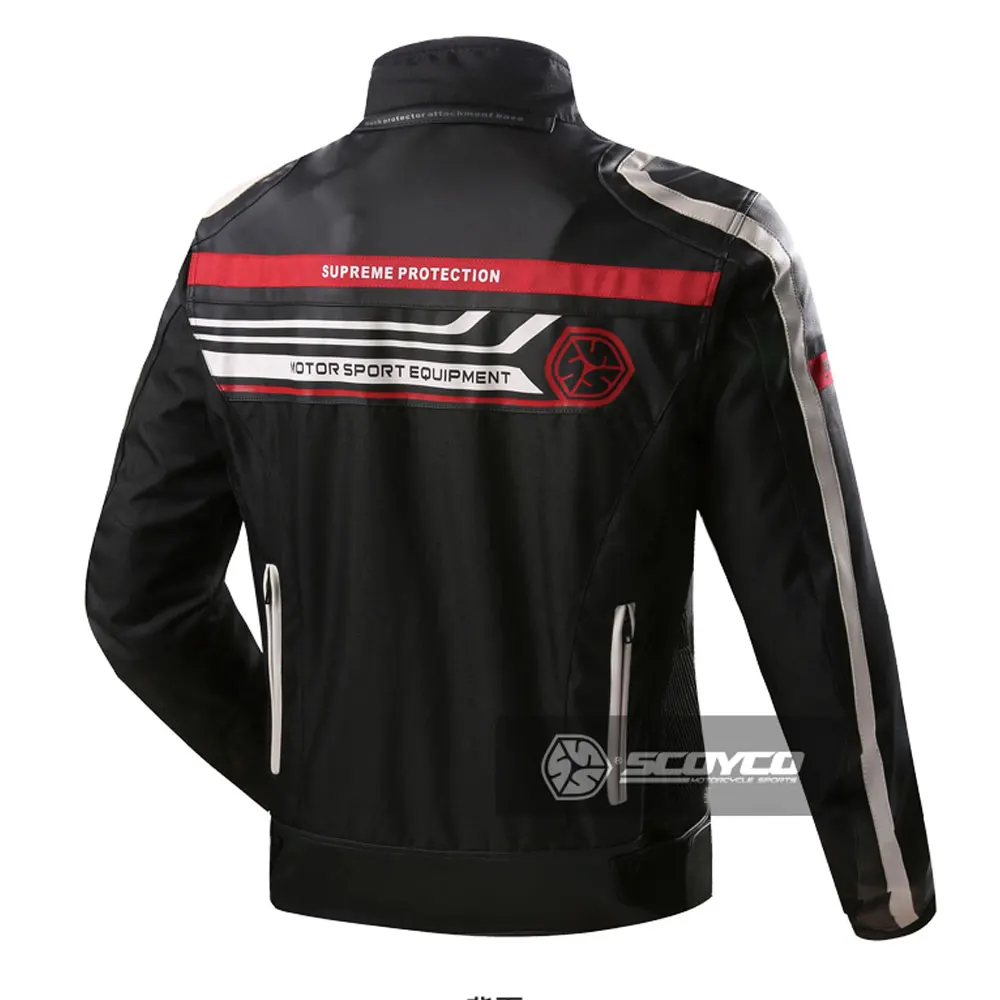 Мотоциклетная куртка SCOYCO кожаные мужские мотоциклетные куртки