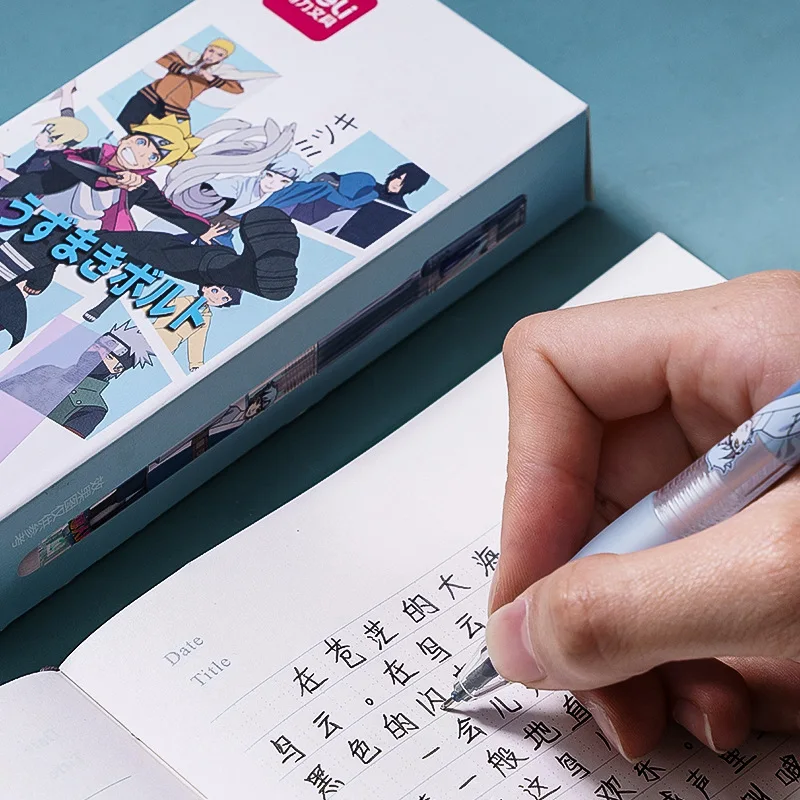 Deli авторучки 36 шт. искусственная кожа Школьные принадлежности японские милые