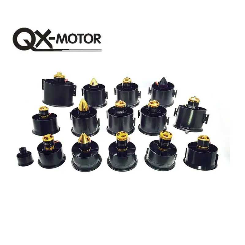QX-MOTOR DIY EDF Канальные 12 лезвий пропеллер вентилятора 90 мм с бесщёточным двигателем
