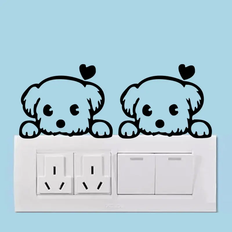 Бесплатная доставка забавные наклейки для оформления дома виниловые детской