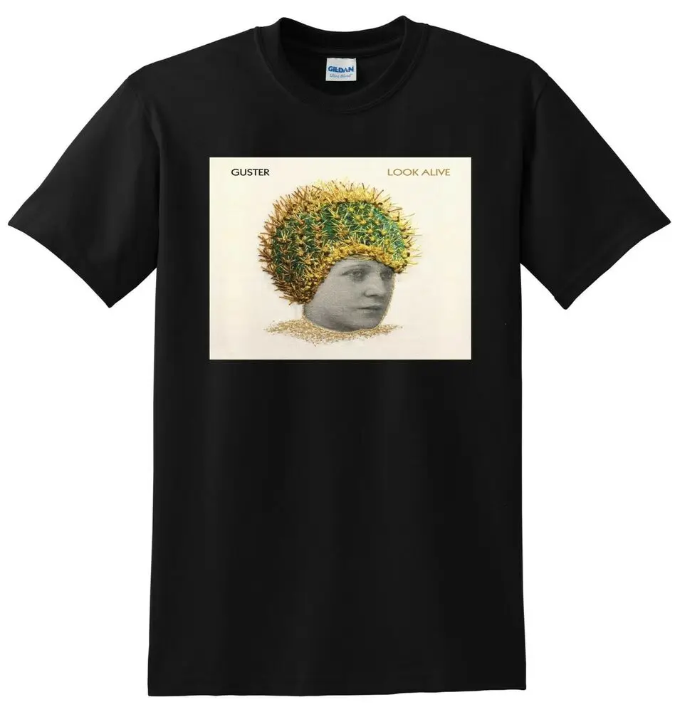 

GUSTER T SHIRT look alive vinyl cd cover SMALL MEDIUM LARGE XL