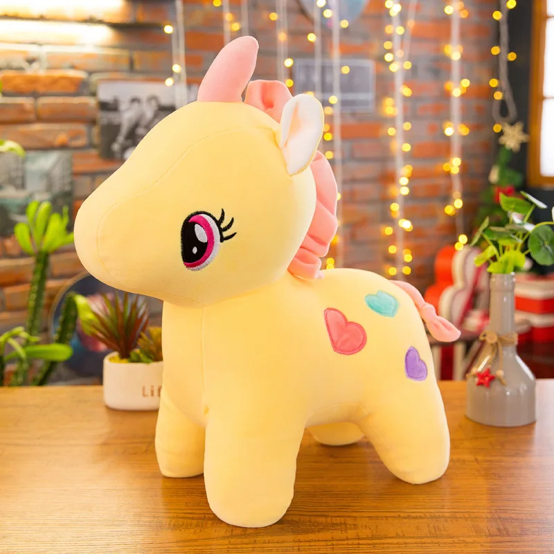 

Babyinner Plush Animals Soft Unicorn Doll Baby Pillow Appease Sleeping Pillow Cartoon Creative Plush Doll Kid Toy Children Gift
