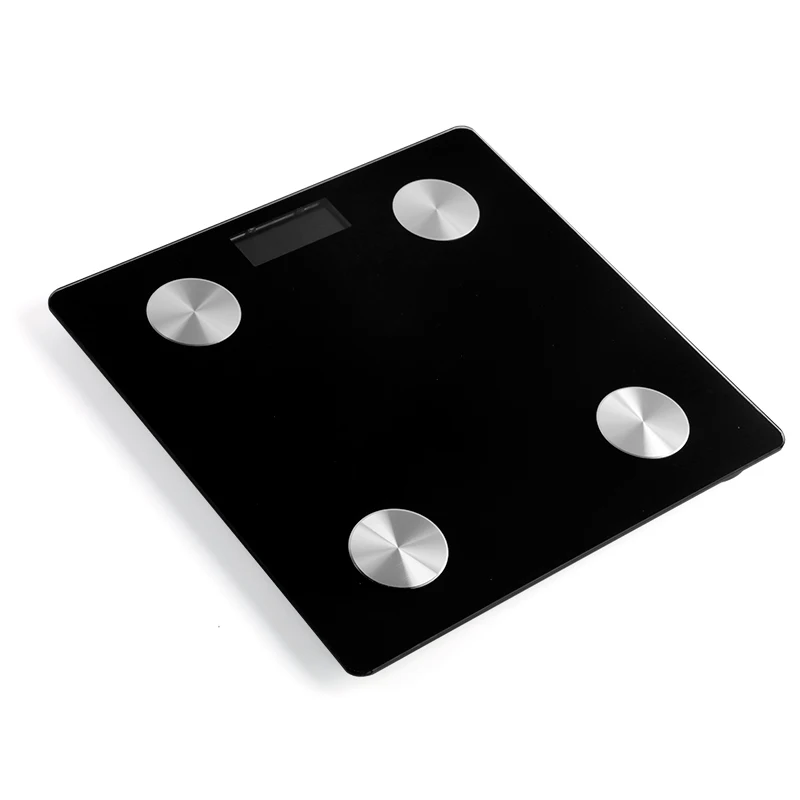 

Fashion Digital Body Weight Bluetooth Scale Body Fat and Water Content Testing Scales LCD Display Glass Smart Electronic Scales