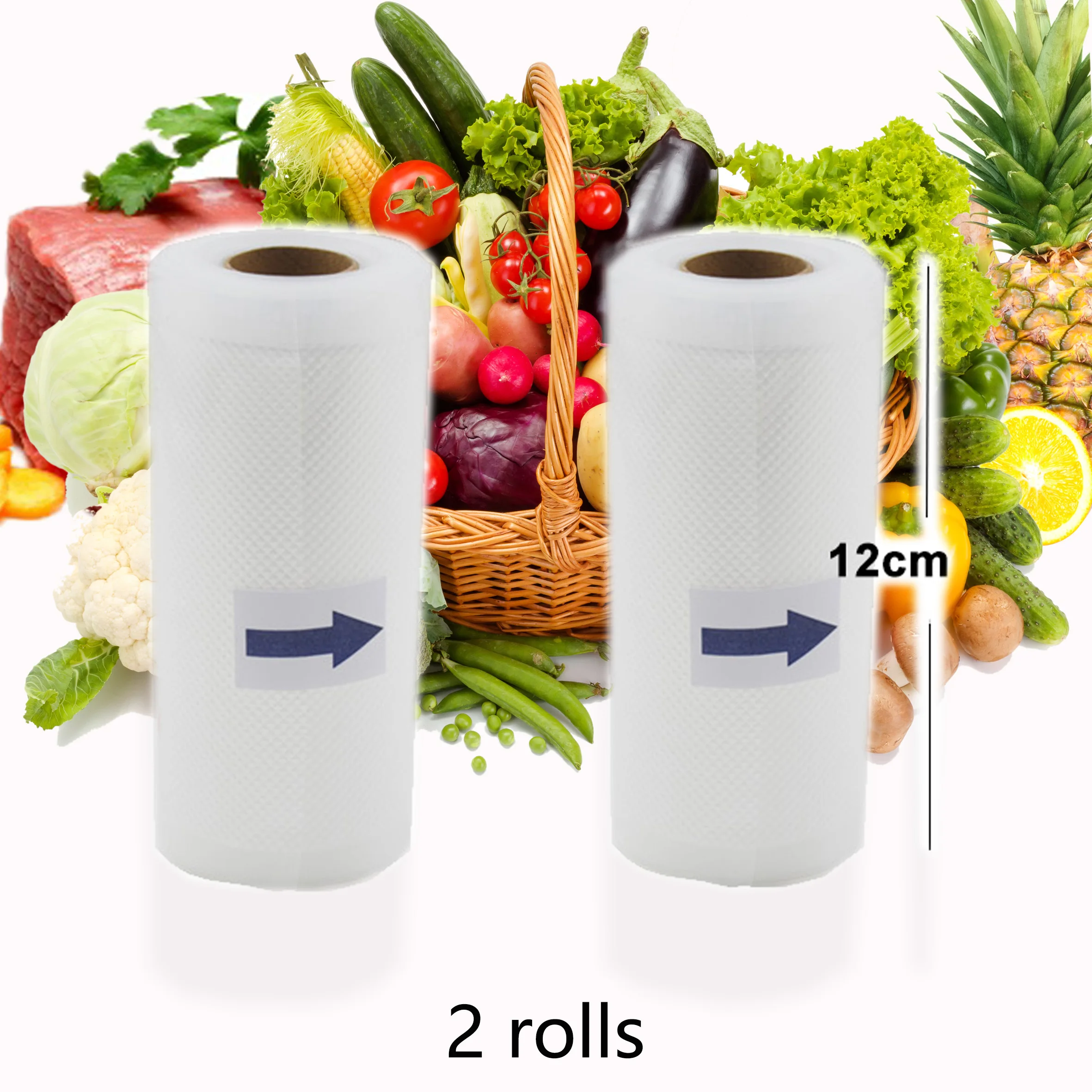 Вакуумная упаковка для пищевых продуктов не содержащая бисфенола вакуумные