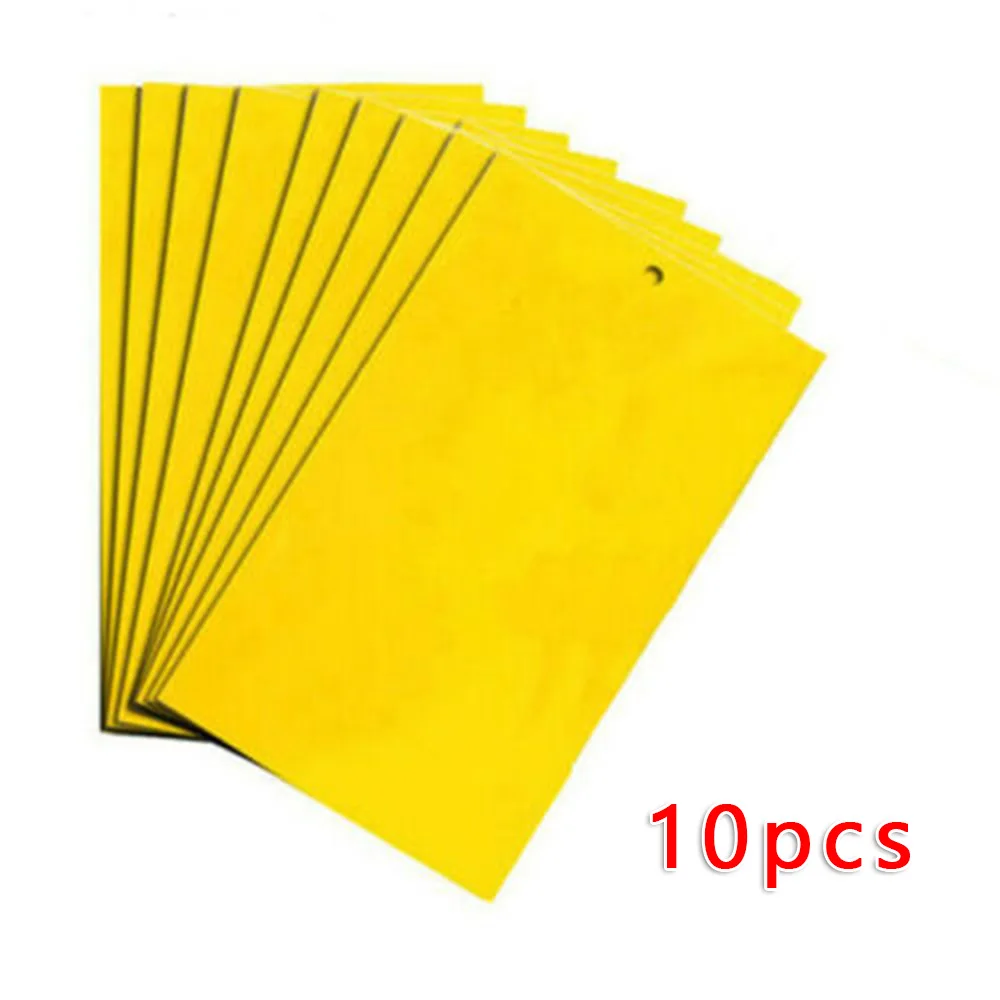 Клейкая доска для контроля профилактики 20*12 5 см 10 шт. ловушка мух бумажных