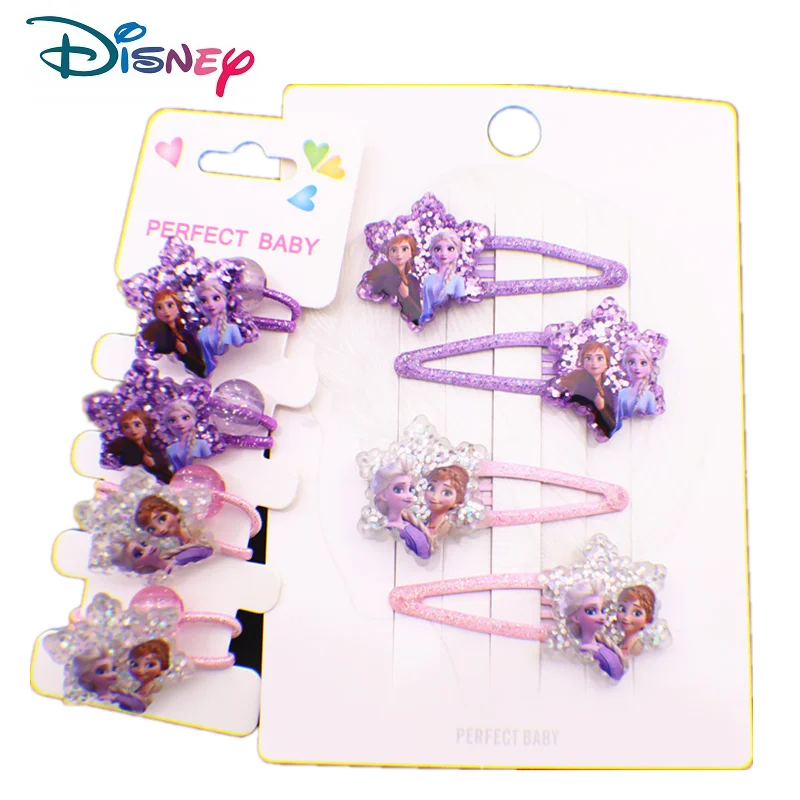 4 шт./компл. детские заколки для волос из мультфильма Холодное сердце | Игрушки и