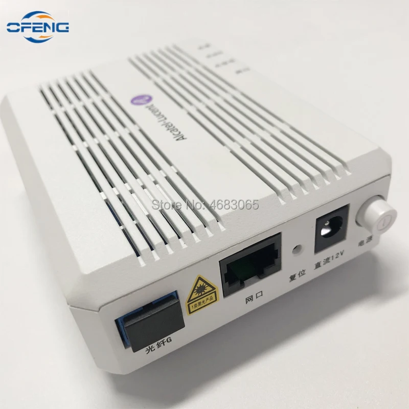 

10 шт. Alcatel Lucent Bell GPON ONU I-010G 1GE ethernet порт SC/UPC вход английская прошивка волоконно-оптический onu модем gpon