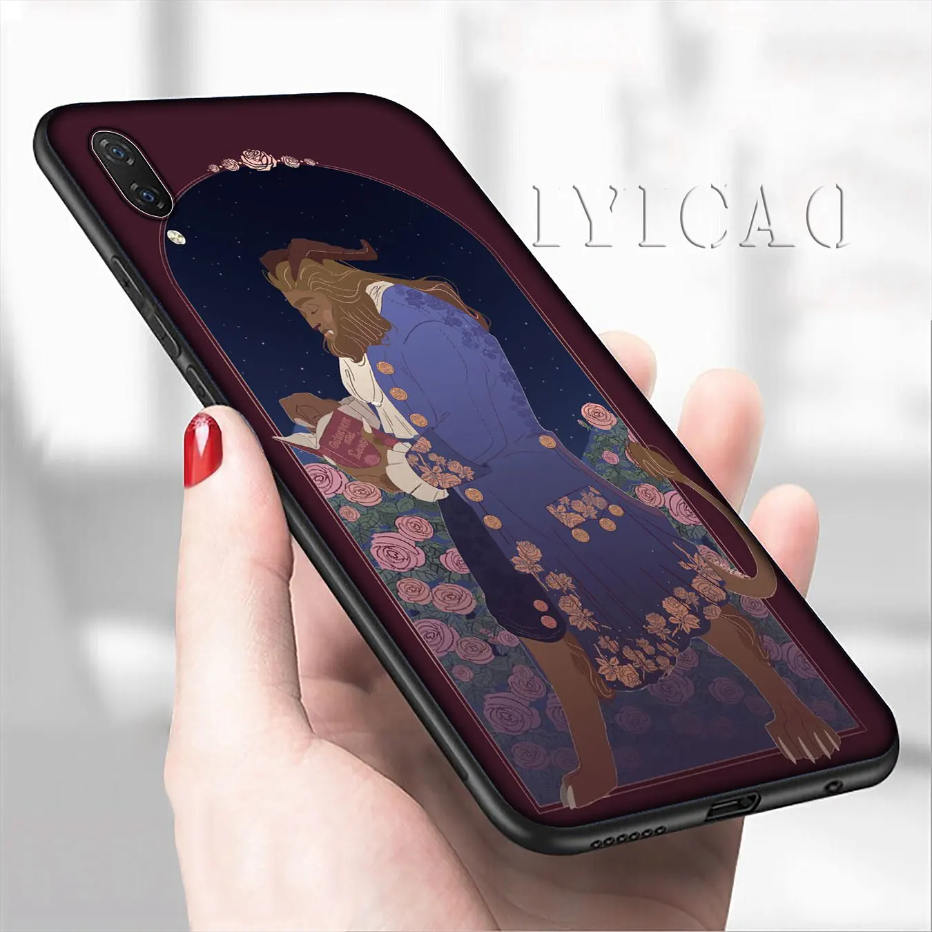 IYICAO Beauty and the beast Cartoon Soft Phone Case for Xiaomi Mi 10 9 9T A3 Pro CC9 CC9E 8 SE A2 Lite A1 6 pocophone f1 Mi9 |