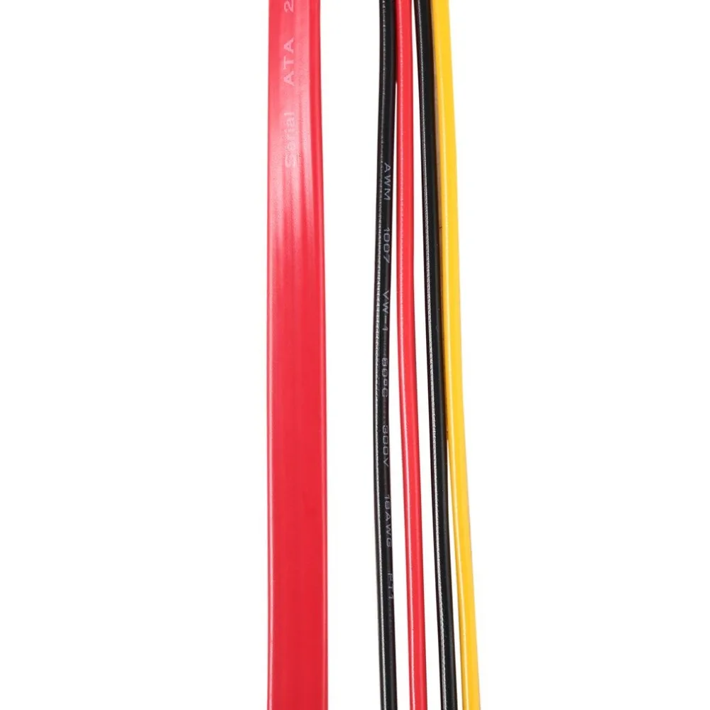 7 + 15 Pin последовательный SATA данных мощность комбинированный кабель-удлинитель 1