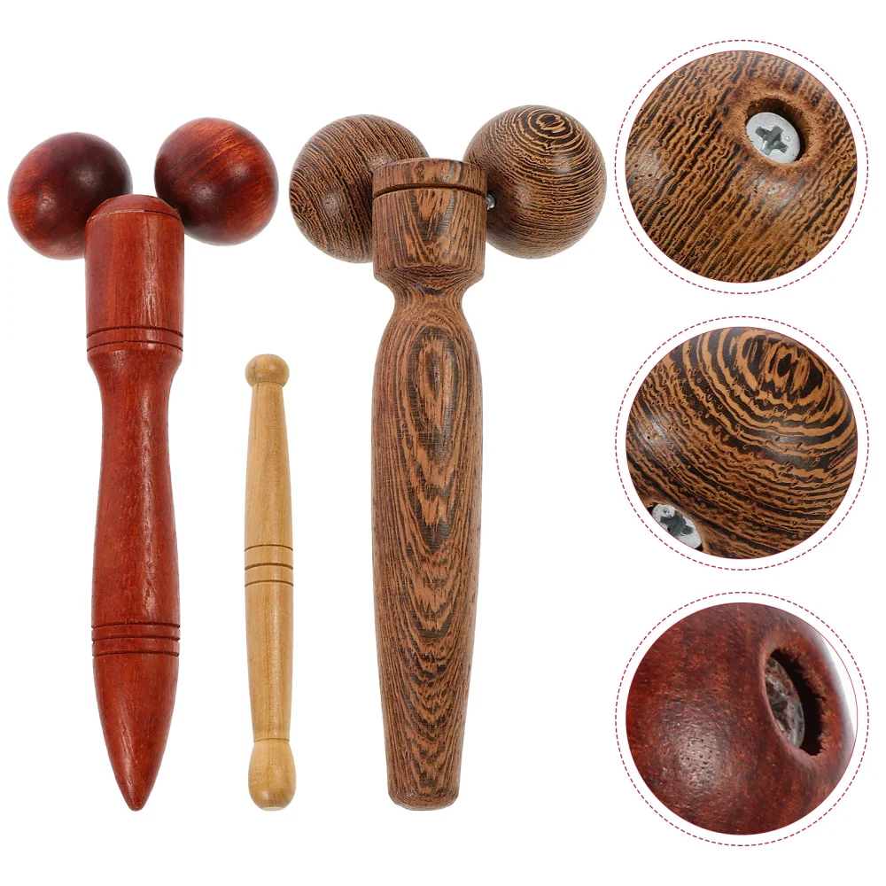 

3Pcs Manual Acupuncture Point Pens Props Roller Face Roller