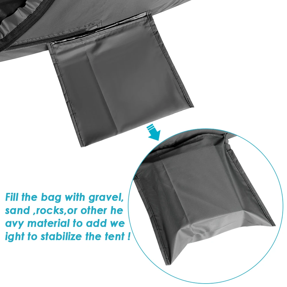 

Neewer 213cm Collapsible Indoor/Outdoor Camping Photo Studio Pop Up Changing Dressing Tent Fitting Room with Carrying Case