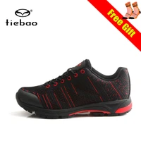 tiebao leisure cycling sneakers sapatilha ciclismo mtb self locking breahtable men riding spd cycling shoes mountian bike shoes