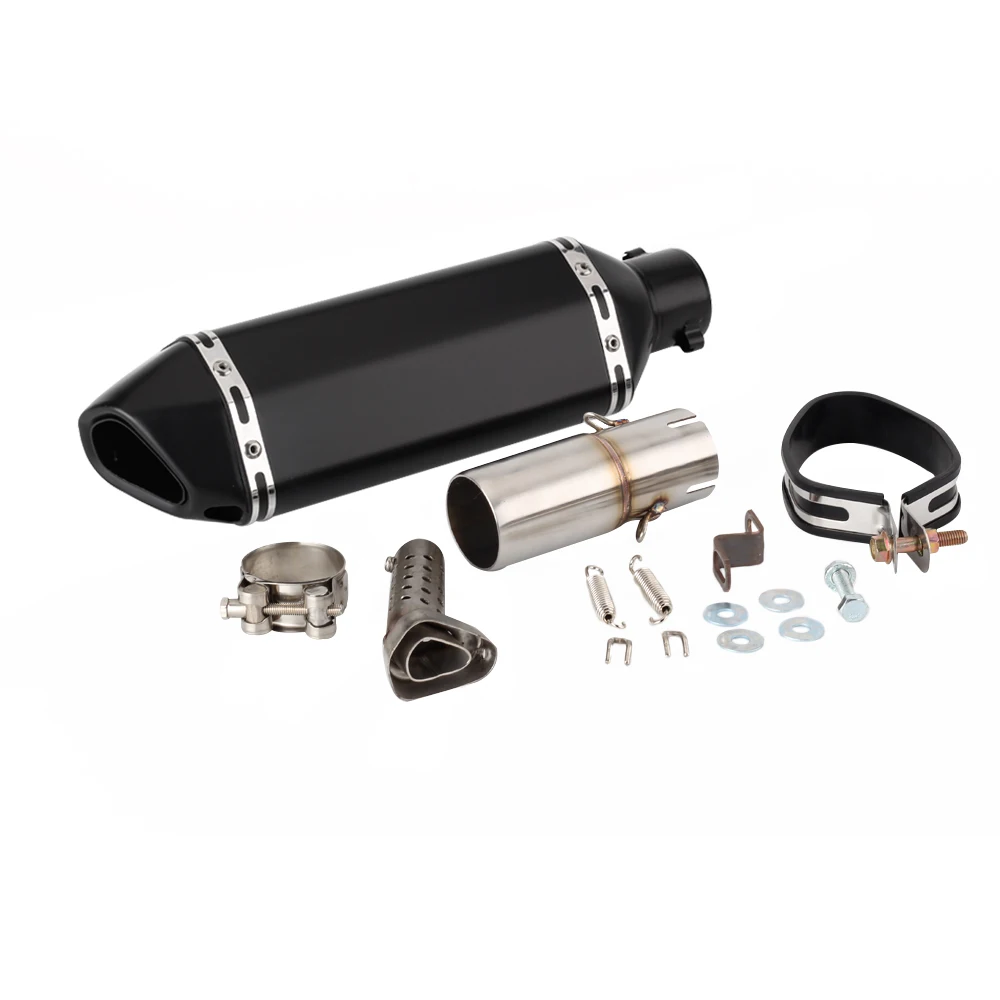 

For Yamaha R6 2006 to 2016 2017 2018 2019 YZF R6 Escape Slip-on Motorcycle Exhaust Pipe Muffler And Link Pipe System