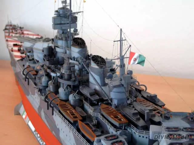 DIYMyModeI-rompecabezas de juguete hecho a mano, modelo de papel artesanal de Roma, Italia, regalo, utillaje de pel&iacute;cula-2
