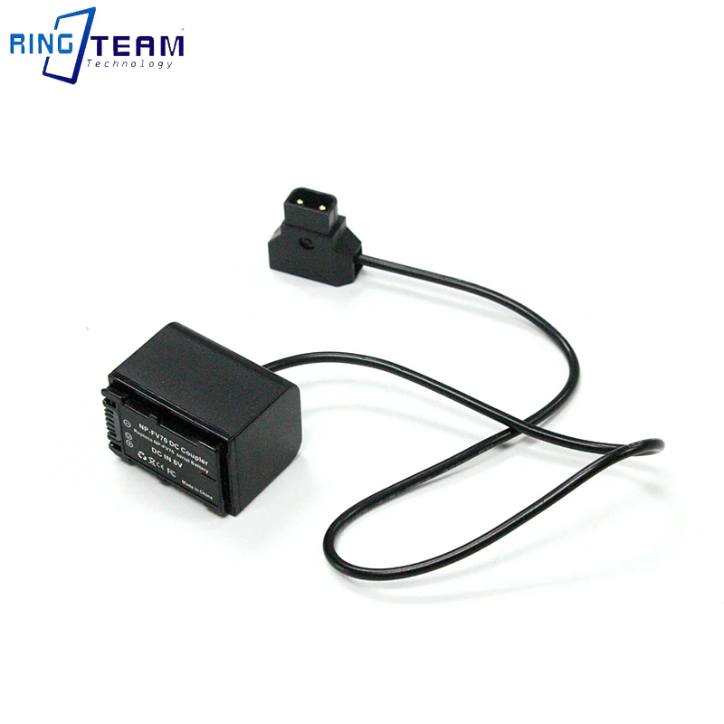 Муляж аккумулятора D-TAP-NPFV заменяет NP-FV30 NP-FV40 NP-FV50 NP-FV70 NP-FV90 NP-FV100 для