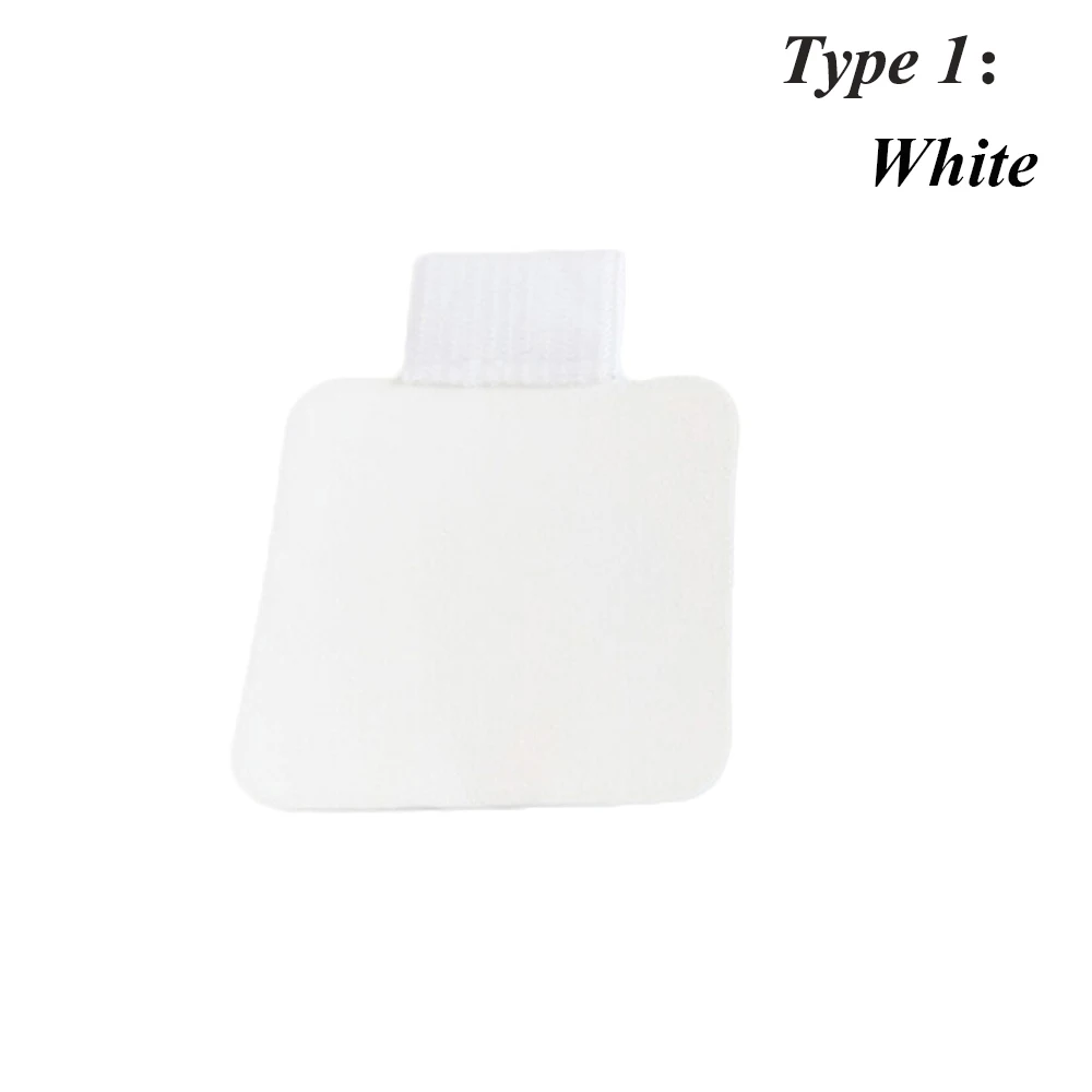White1 1 шт. красочные самоклеющиеся резиновые зажимы для ручки Карандаш эластичная петля для ноутбуков журналов клипборды подставка для ручек для офиса школы - Цвет: White1