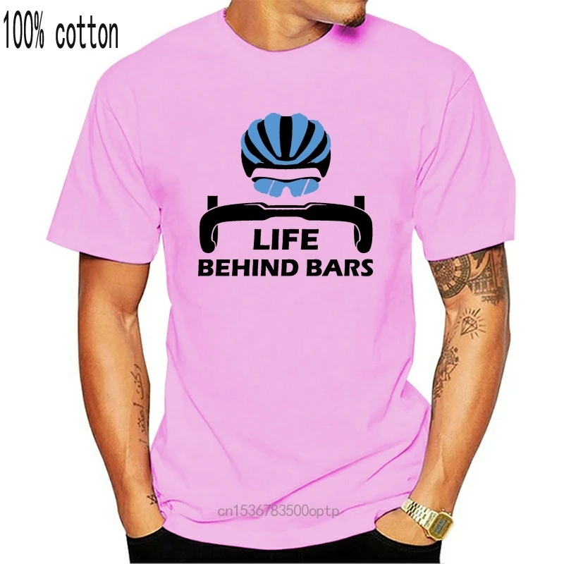 

Life Behind Bars - Best Gift For Bicycle Riders Funny Bike Cycling 2021 New Cotton Top Quality Funny O Neck Cartoon T Shirts