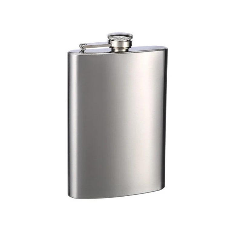 

1-10 Oz High Quality Wine Whisky Pot Bottle Portable Hip Flasks Stainless Steel Flask With Plastic Lid