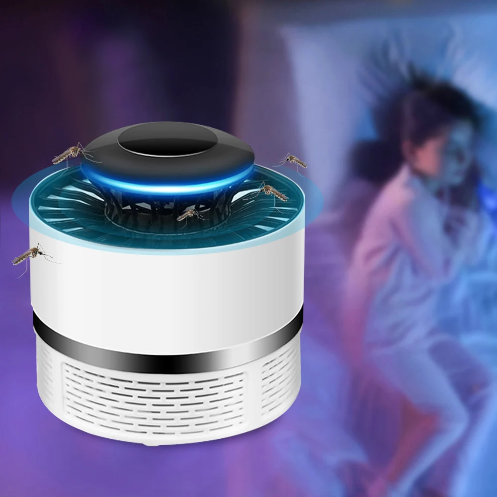 5 в USB лампа для уничтожения комаров Домашняя электроника от москитов убийца