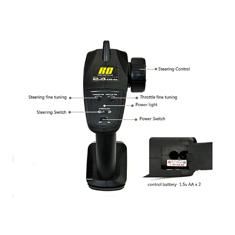 

HBX 12891 1/12 4WD 2.4G Waterproof Hydraulic Damper RC Desert Buggy Truck with LED Light RC Car Toys