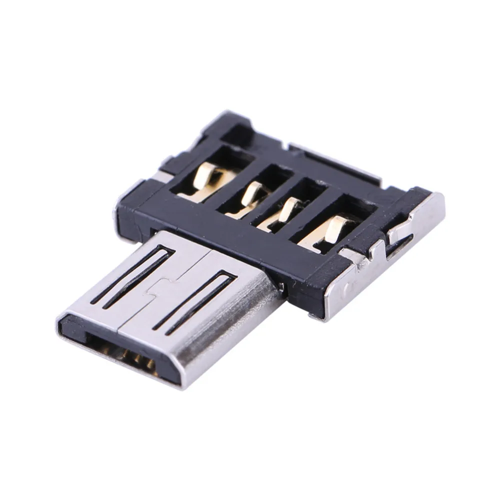 Портативный конвертер USB в Micro OTG для настольных ПК мобильных телефонов с функцией