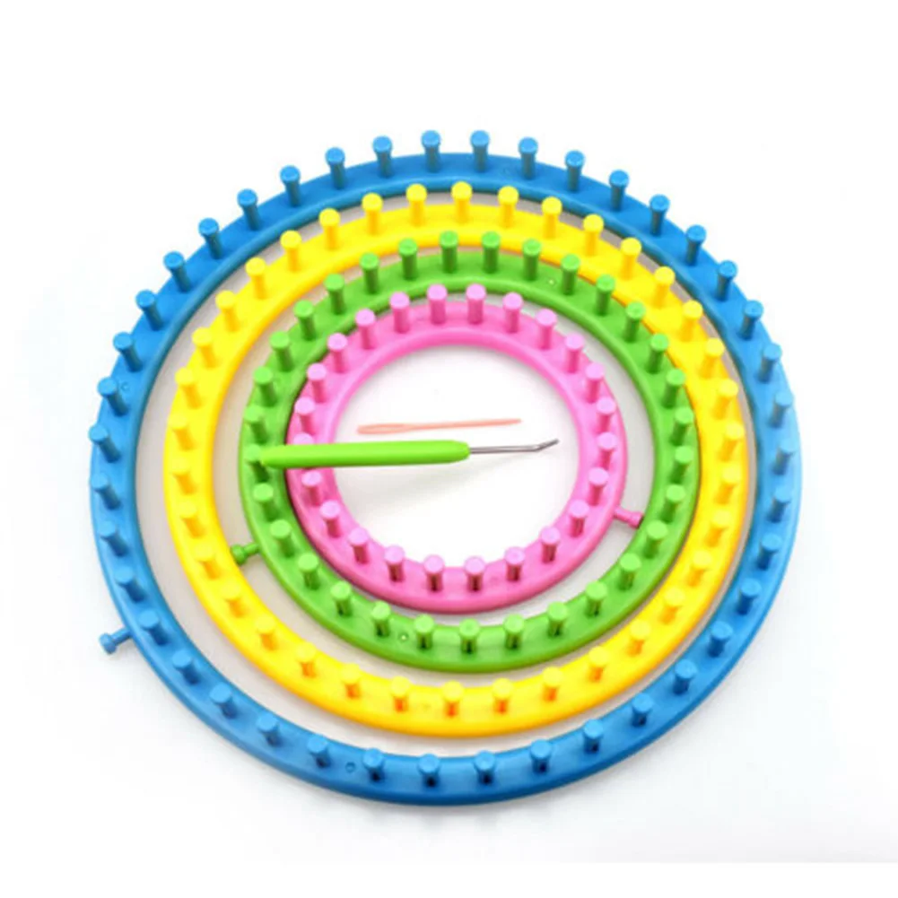 Набор круглых вязальных станков инструментов набор шапка шарф круглые вязальные