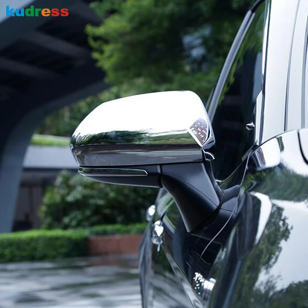 Чехол на зеркало заднего вида из углеродного волокна для Toyota Camry 2018 2019 2020 2016 C-HR с