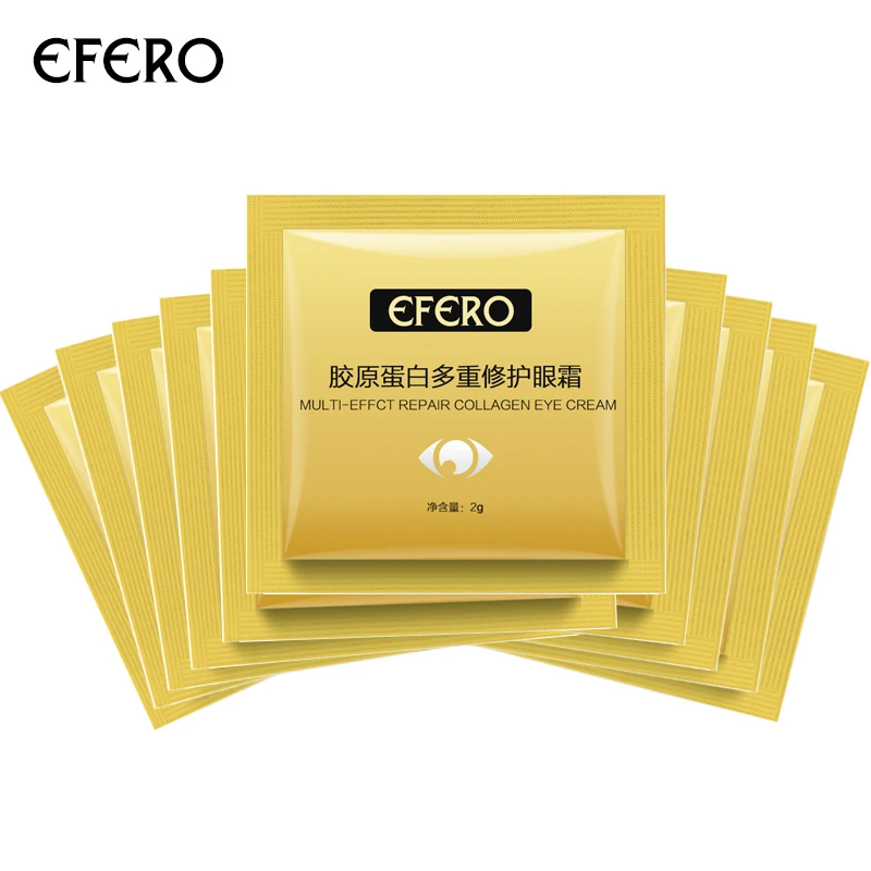 

EFERO 6-20Packs Collagen Eye Cream Anti Aging Anti Puffiness Remove Dark Circle Fine Lines Moisturizing Eye Cream Firming Skin