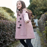 new autumn winter hooded coats for girls kids casual jackets outerwear teenager thicken children clothing outerwear high quality