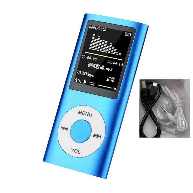 

HIFI MP3 Music Player Digital LCD Screen Voice Recording FM Radio Recorder Player Card Reader