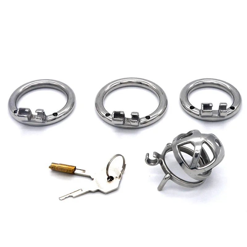 304 Нержавеющая сталь 3 Размеры замок клетка взрослые игры металл мужской Пояс