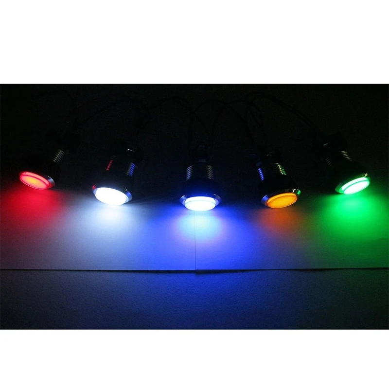 

DIY Arcade Game Joystick Kit Zero Delay USB Encoder to PC 5V LED Chrome Push Button 1/2 Player COIN Button