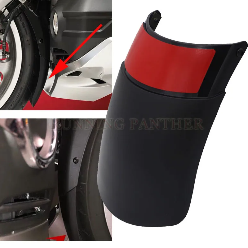 

ABS Plastic Motorcycle Front Mudguard Fender Extender Extension For HONDA GL1800 Goldwing 2018 2019