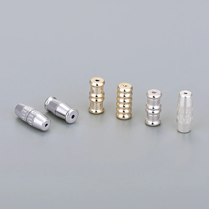1pcs Silver Color Connection Buckle Tube Barrel Round Strong Magnetic Clasp Beads for Bracelet DIY Jewelry Making Accessories
