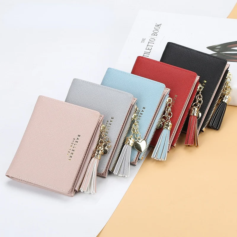 

Women's Wallet Short Women Coin Purse Fashion Wallets For Women Card Holder Small Ladies Wallet Female Hasp Mini Clutch wallet