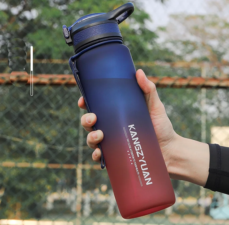 Тритан портативные бутылки для воды спортивная бутылка прикрепляющийся к