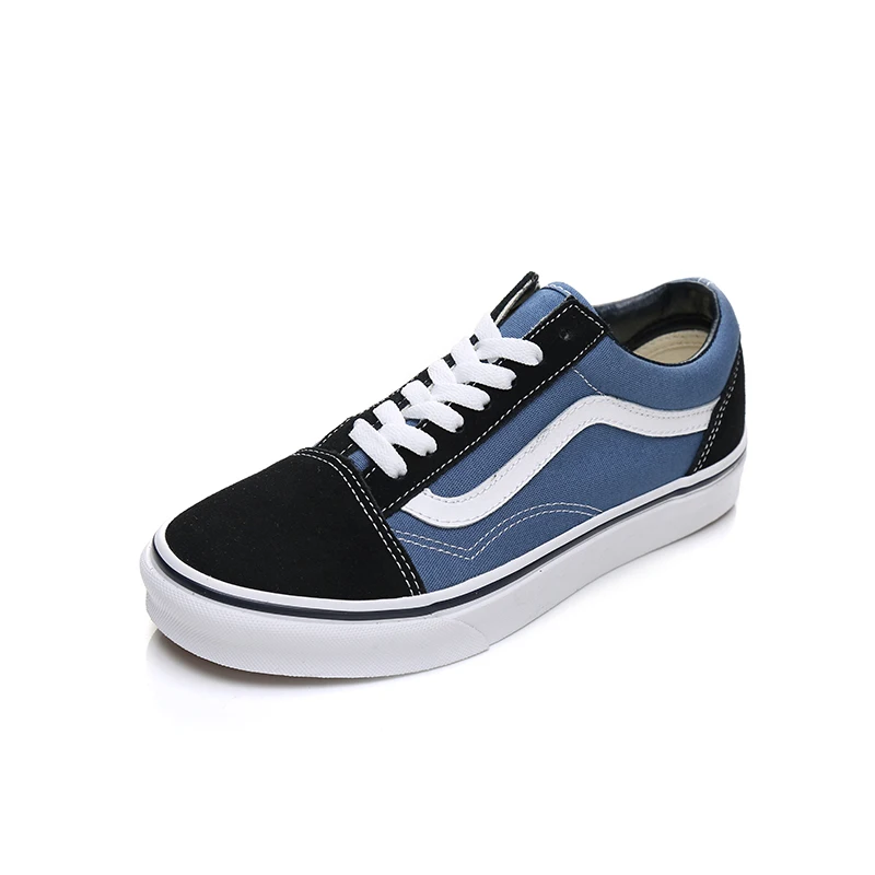 Оригинальные подлинные VANS OLD SKOOL для мужчин и женщин скейтборд обувь многоцветный