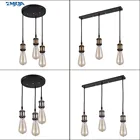 Винтажный подвесной светильник Эдисона, гнездо для кофейного бара E27 E26, винтовой Цоколь для лампы, ретро Лофт, подвесной светильник, держатель для лампы