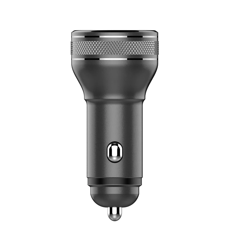 

Universal Typc C PD Dual USB charging for car 24W 3.1 QC3.0 Fast Car Charger with LED Disply supper Vooc Car charger Charging