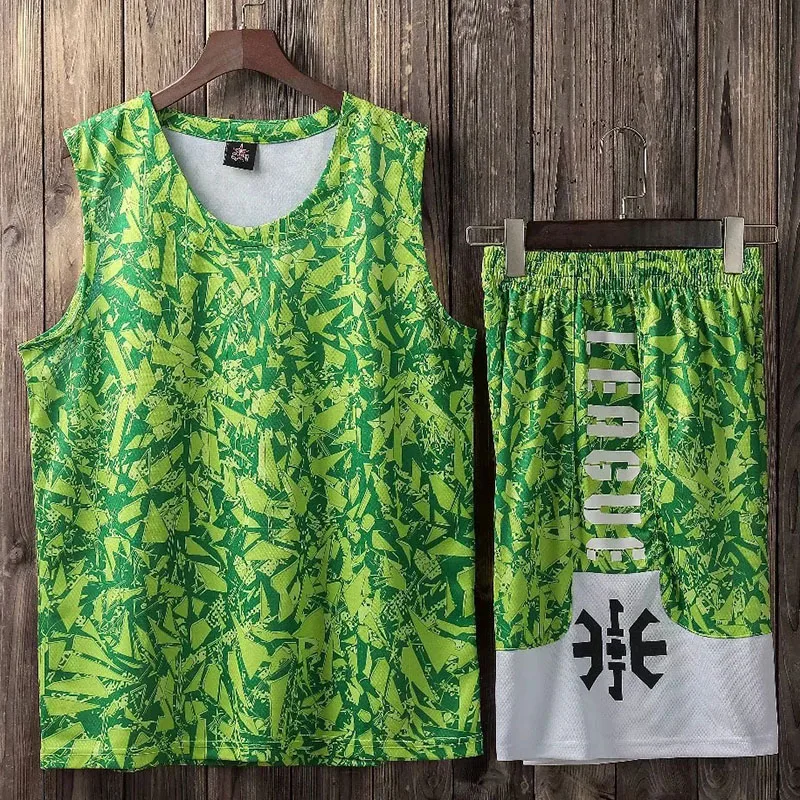 Комплект спортивной одежды для мальчиков и женщин баскетбольная форма рубашка