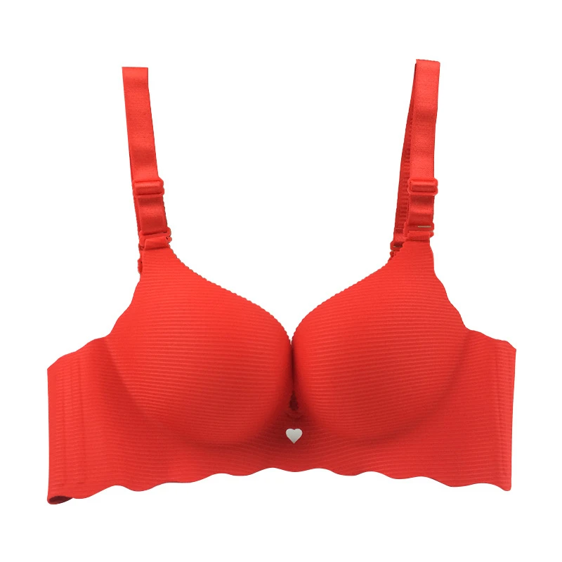 Пуш ап размера плюс женское нижнее белье без косточек беспроводной кружевной