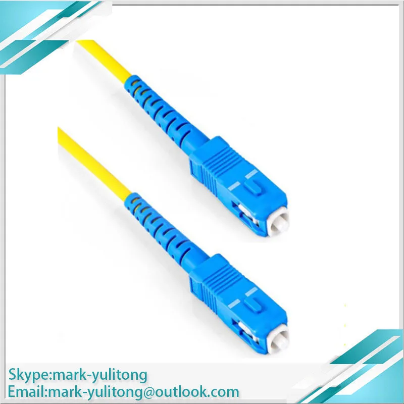 FTTH SC-SC SC UPC к Simplex 2 0 мм 3 ПВХ одномодовый волоконно-оптический соединительный