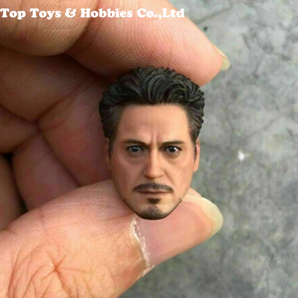 1/12 Tony Head Sculpt SHFMK4 фигурка модель подходит для SHF 6 ''экшн-игрушки; Железный человек Tony Stark фигурка модель аксессуар