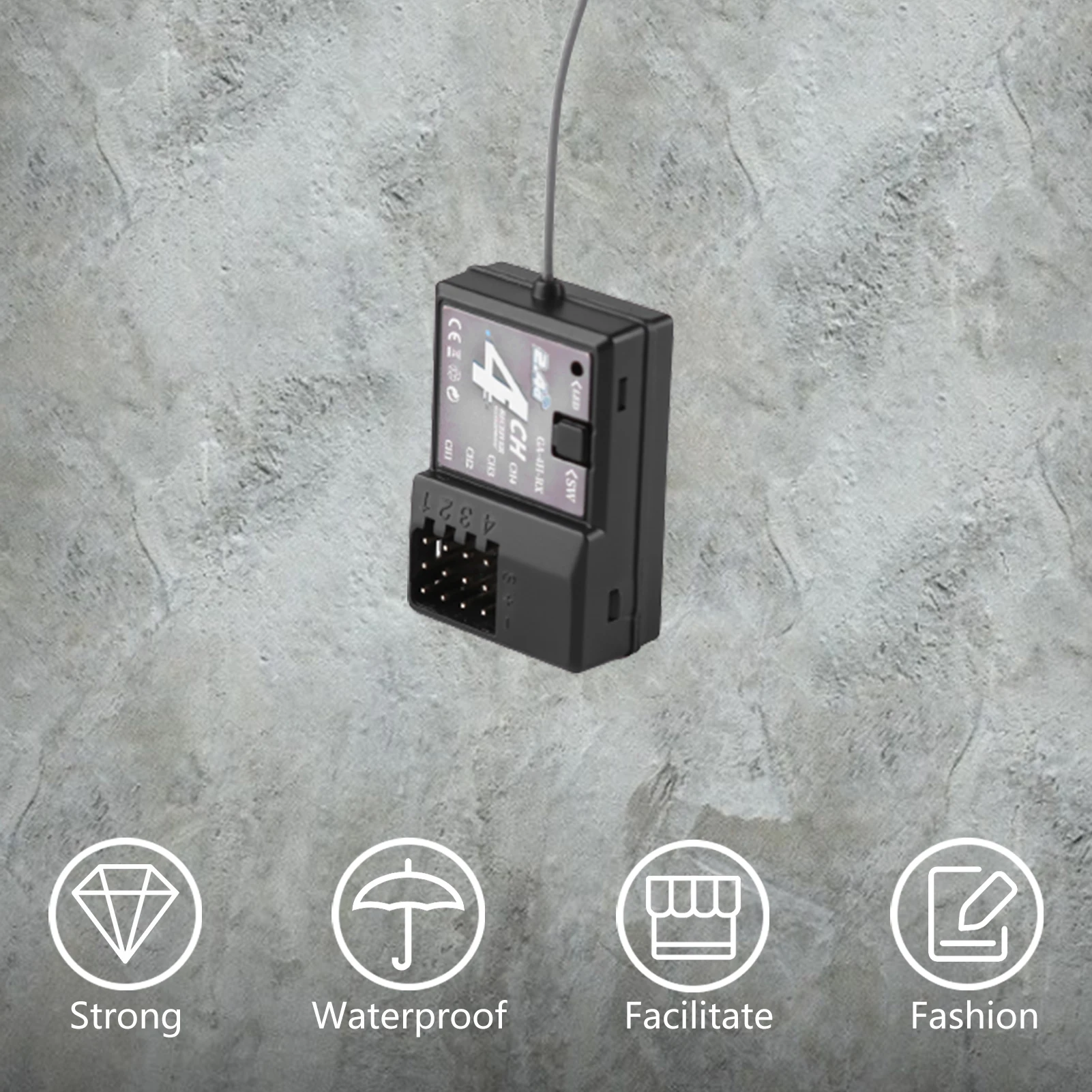 φ tx4 24 ghz 4ch радиосистема передатч