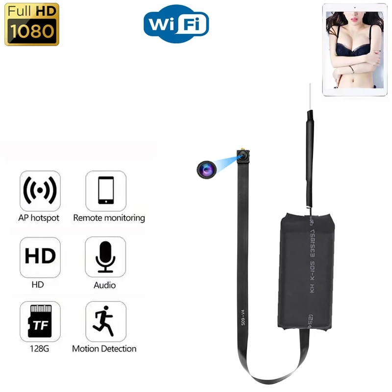 Мини камера для домашнего видеонаблюдения с поддержкой Wi Fi 1080P|Камеры