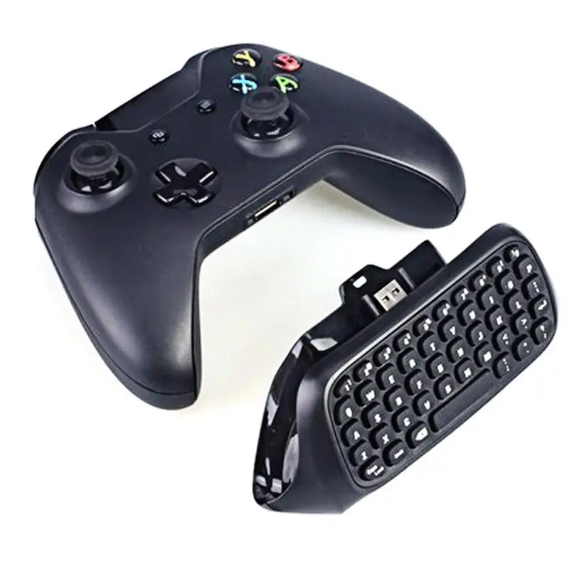 

For Xbox One Elite & Slim Chatpad Mini Gaming Keyboard Wireless Chat Message KeyPad Audio/Headset Jack Game Controller Gamepad
