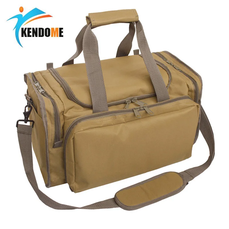 Fashion Gym Fitness Shoulder Bag Sports  Men Camping Travel Rucksack Large Capacity Gear Shooting Range Bag Outdoor Handbag