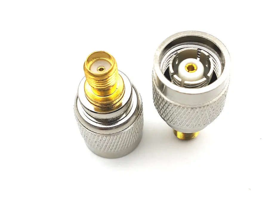 Латунный SMA Гнездовой разъем для RP TNC Мужской Джек адаптер радиочастотный